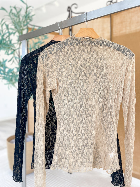 Darcie Lace Top