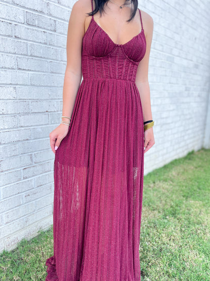 Corset Maxi Dress