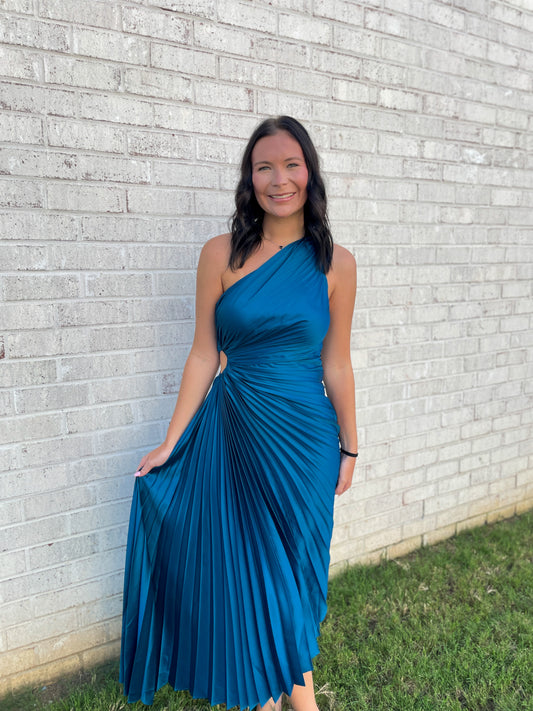 Rosie Asymmetrical Midi Dress