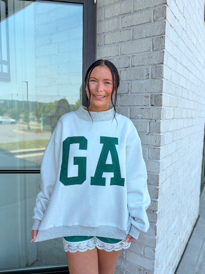 Augusta/GA Reversible Mock Neck