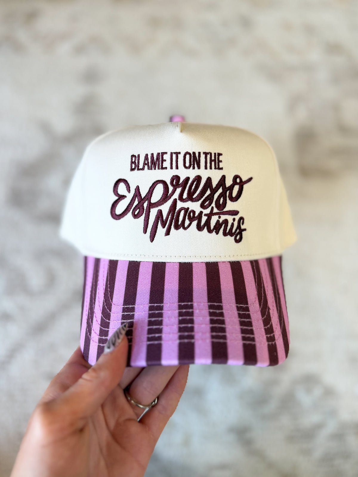 Blame It On The Espresson Martinis Trucker Hat