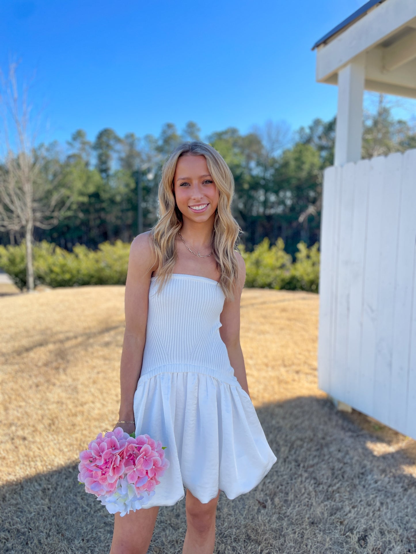 Jada Strapless Mini Dress