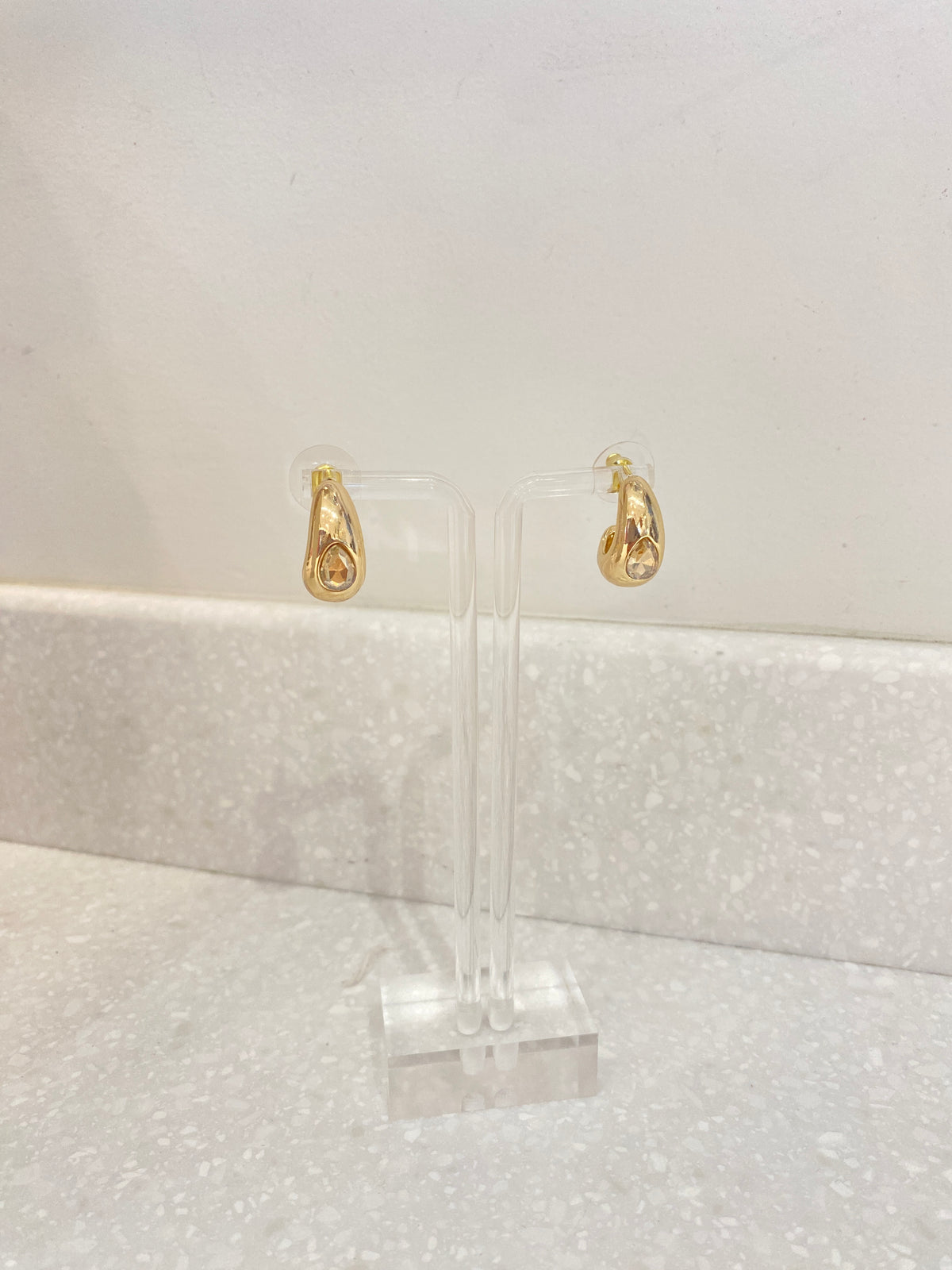 Gold Jewel Earrings