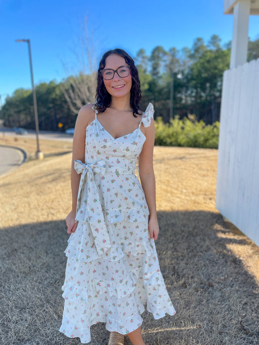 Colette Floral Midi Dress