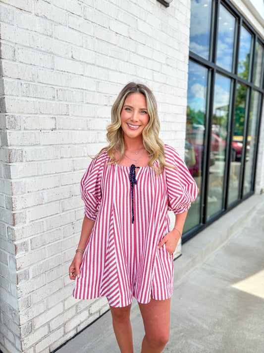 Hazel Scoop Neck Romper