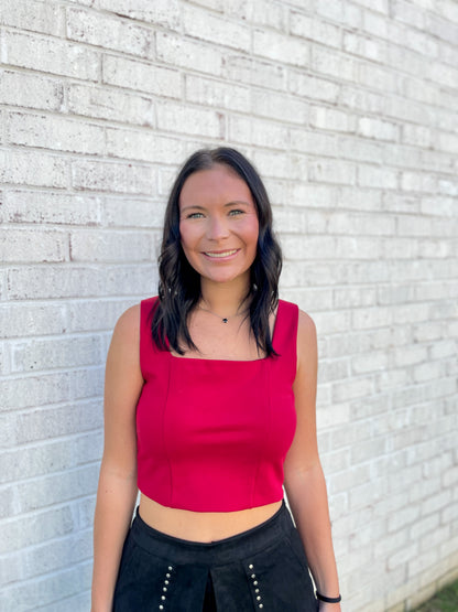 Jen Simple Crop Top