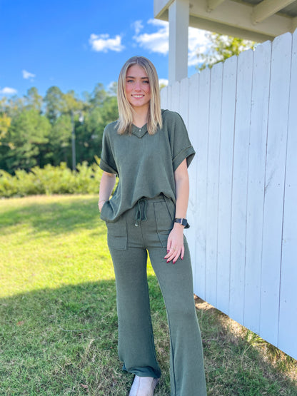 Bridgett Ribbed Pants