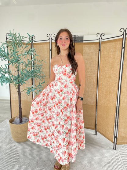 Dorothy Corset Midi Dress