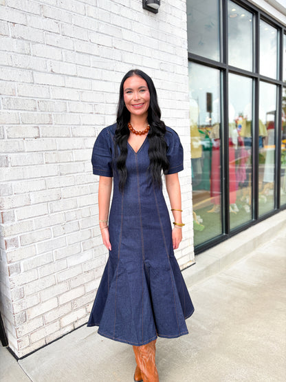 Meira Denim Maxi