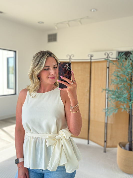 Blade Peplum Top