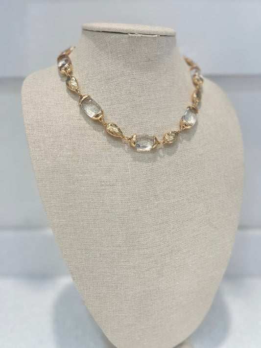 Crystal Bubble Necklace