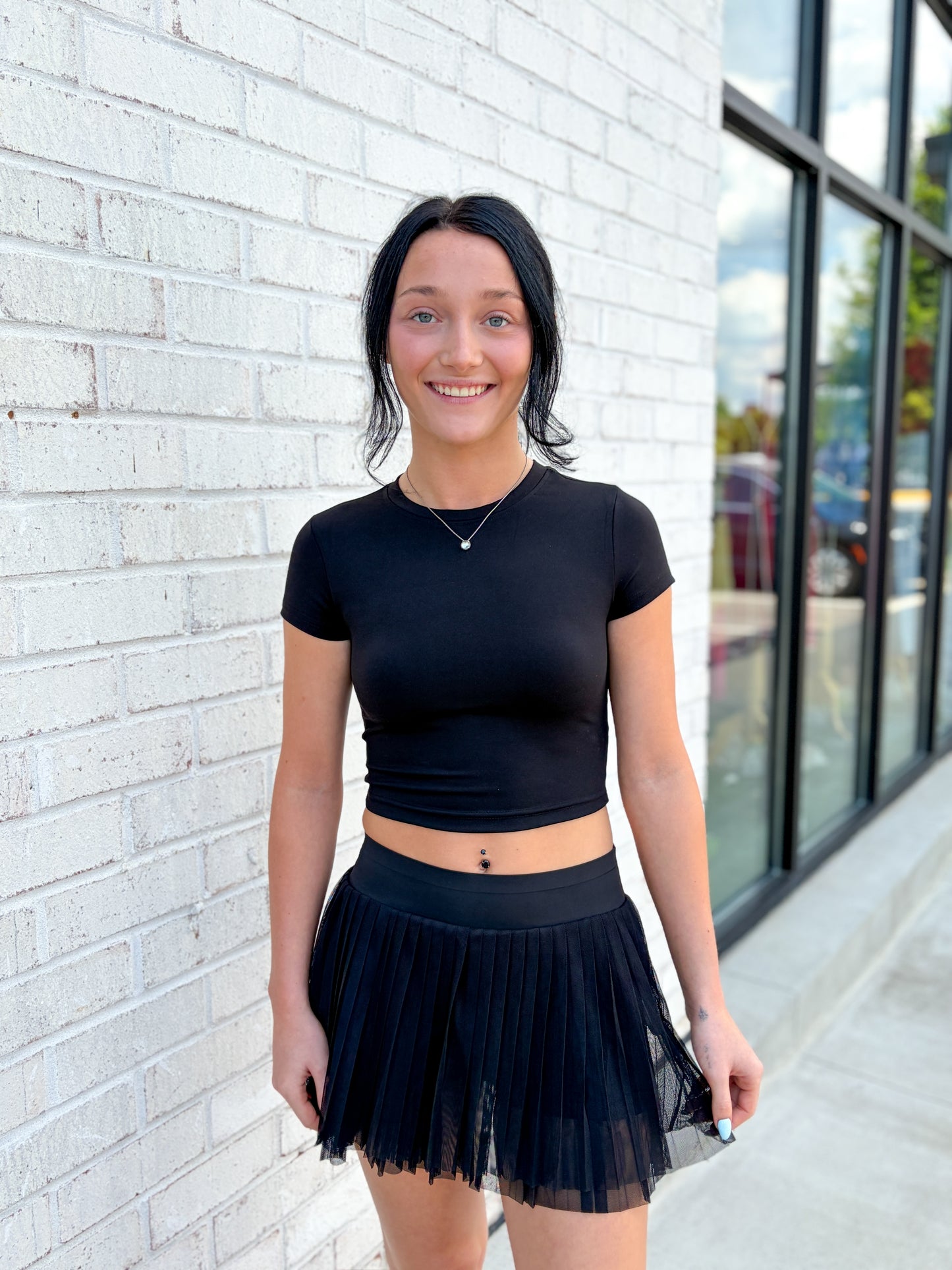 Dustin Mesh Athletic Skirt