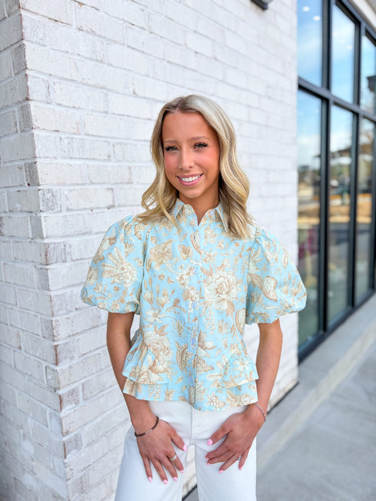 Kipp Puff Sleeve Top