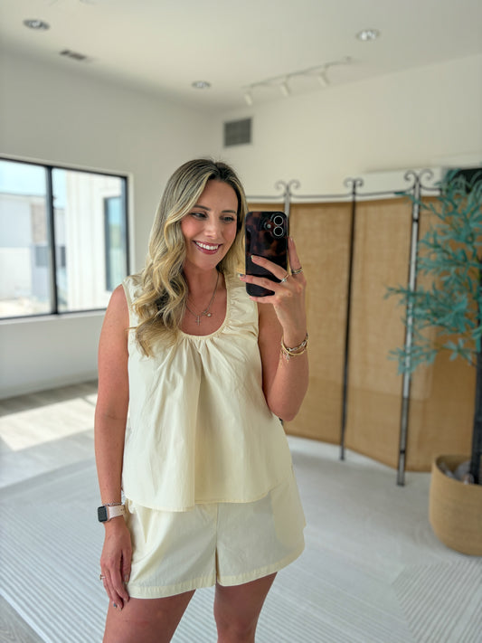 Wells Scoop Neck Top