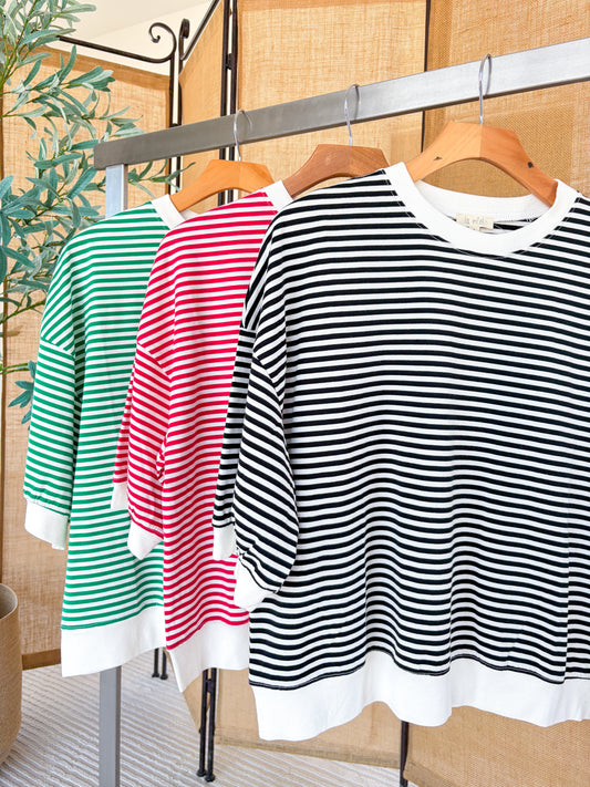 Striped Everyday Top