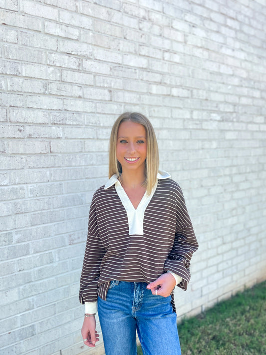 Beck Striped Pull Over