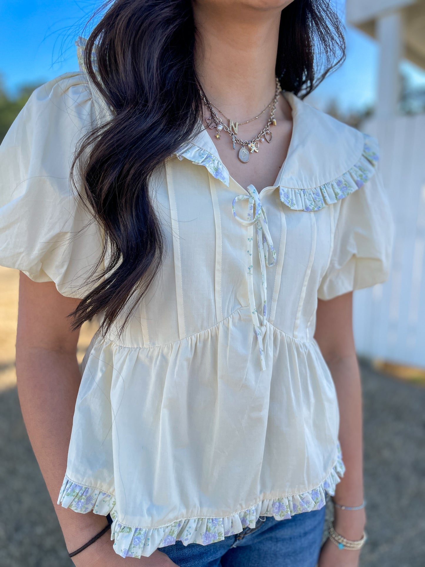 Dantzler Babydoll Blouse