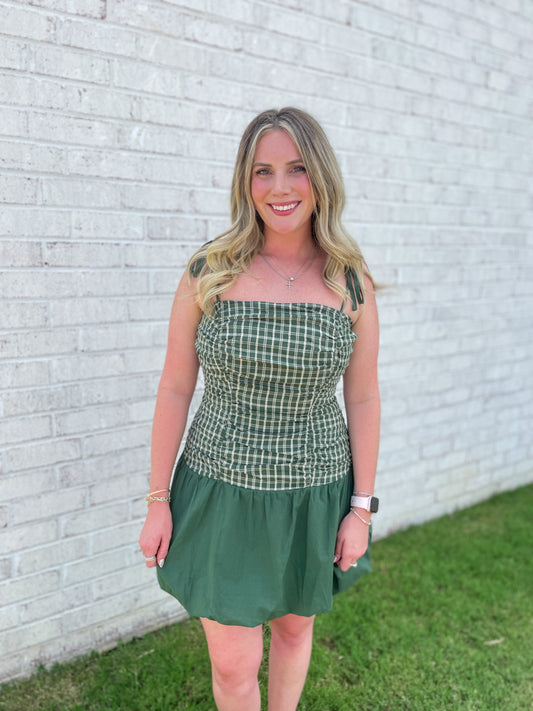 Ramona Drop Waist Mini Dress