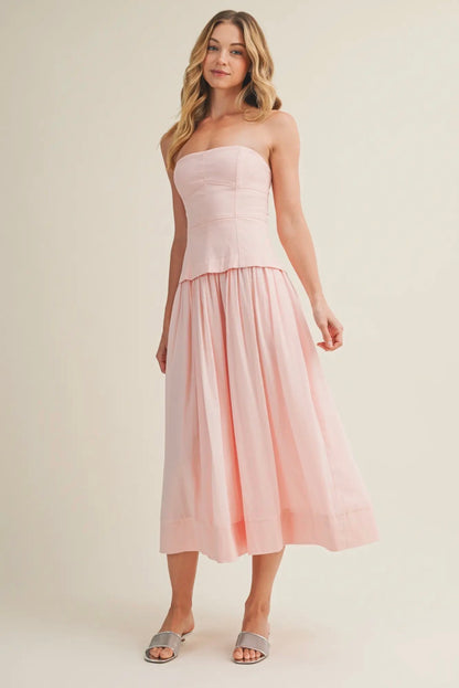 Sandy Strapless Mini Dress