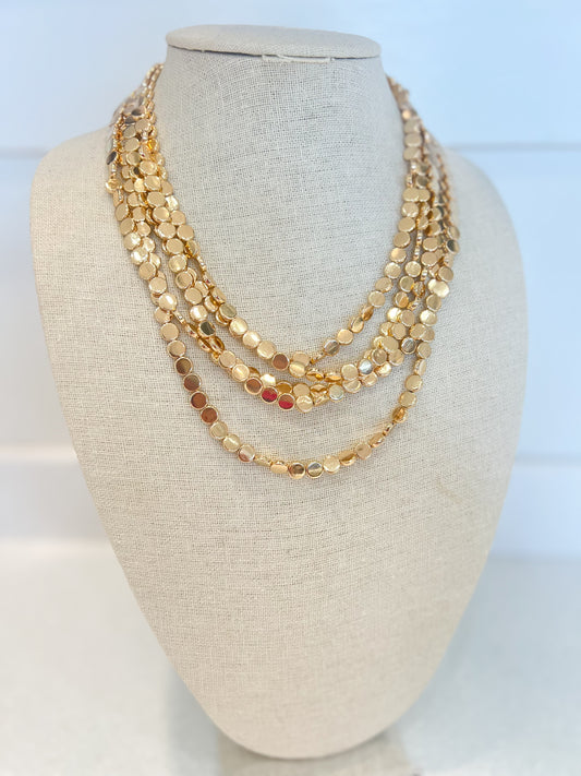 Layered Gold Necklace