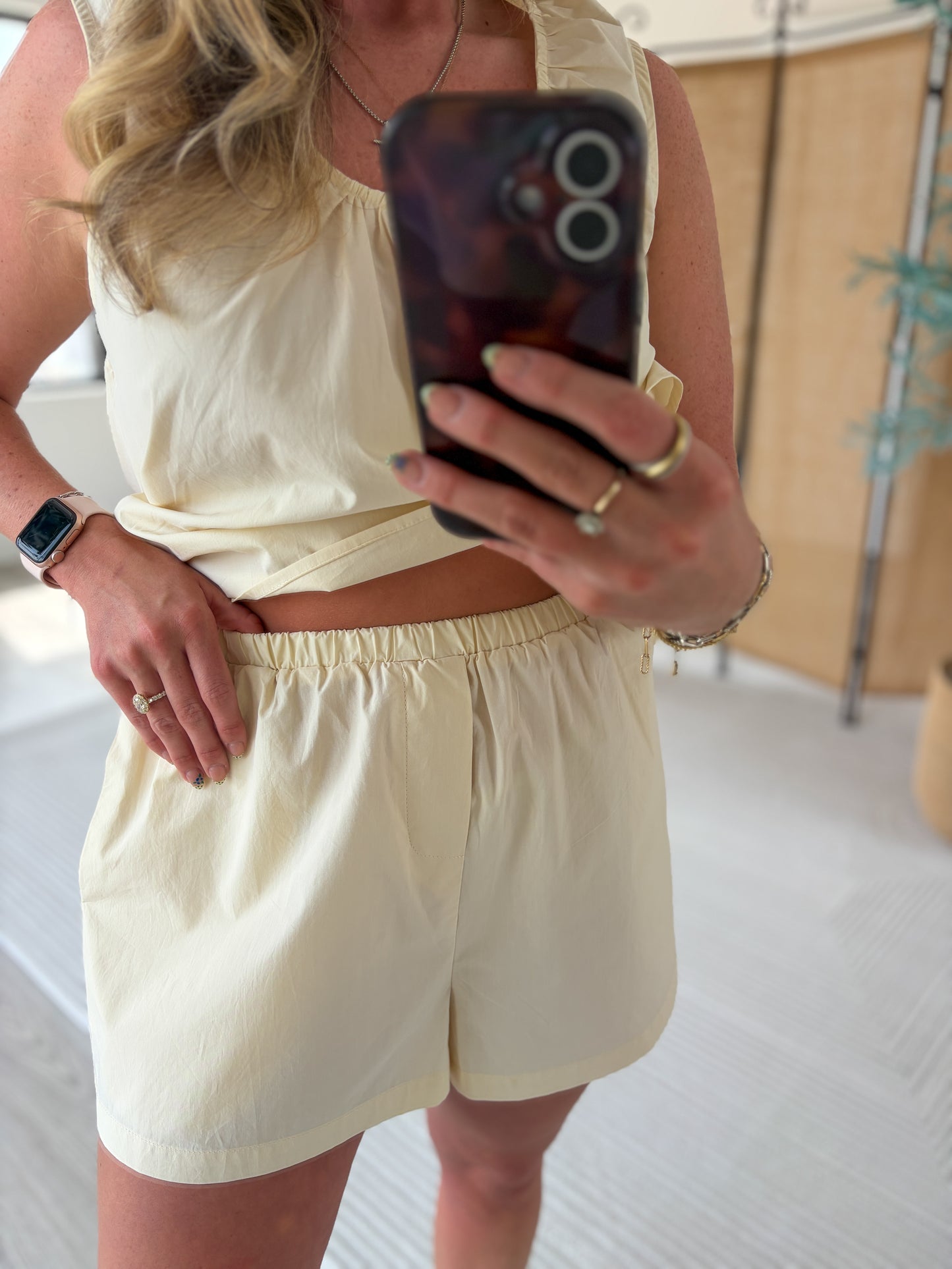 Wells High Waisted Shorts