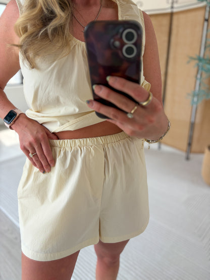 Wells High Waisted Shorts