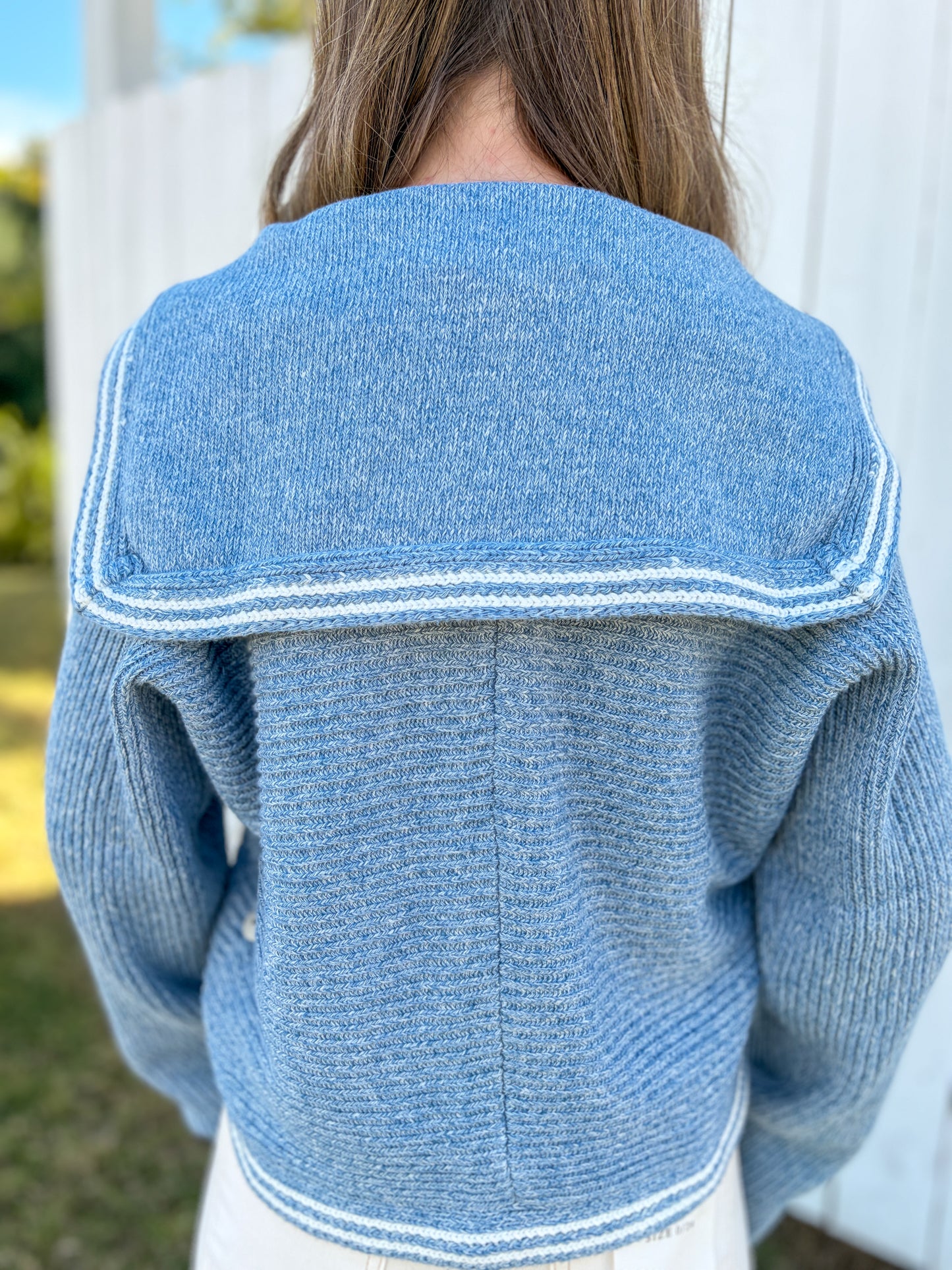 Collared Knit Cardigan