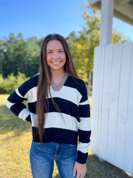 Teagan Collared Sweater