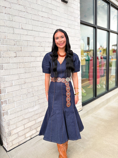 Meira Denim Maxi