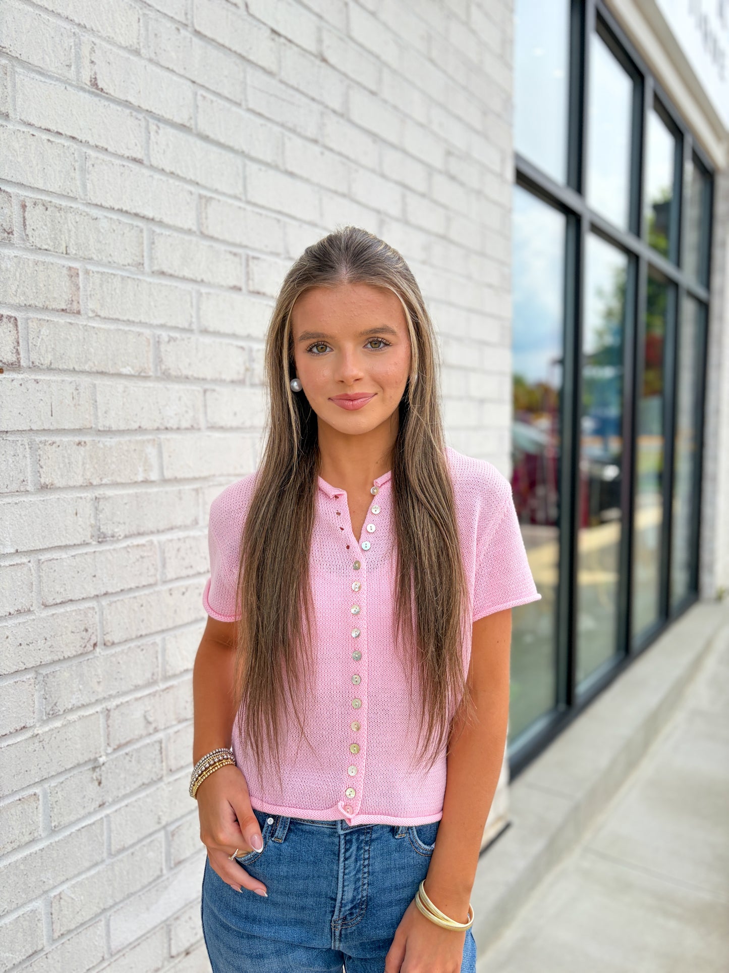Kylee Button Up Top