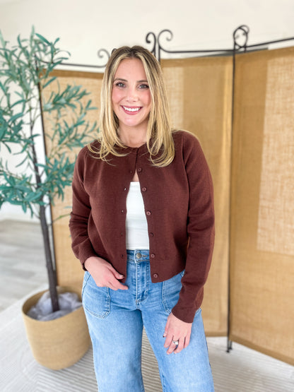 Maysen Button Up Cardigan