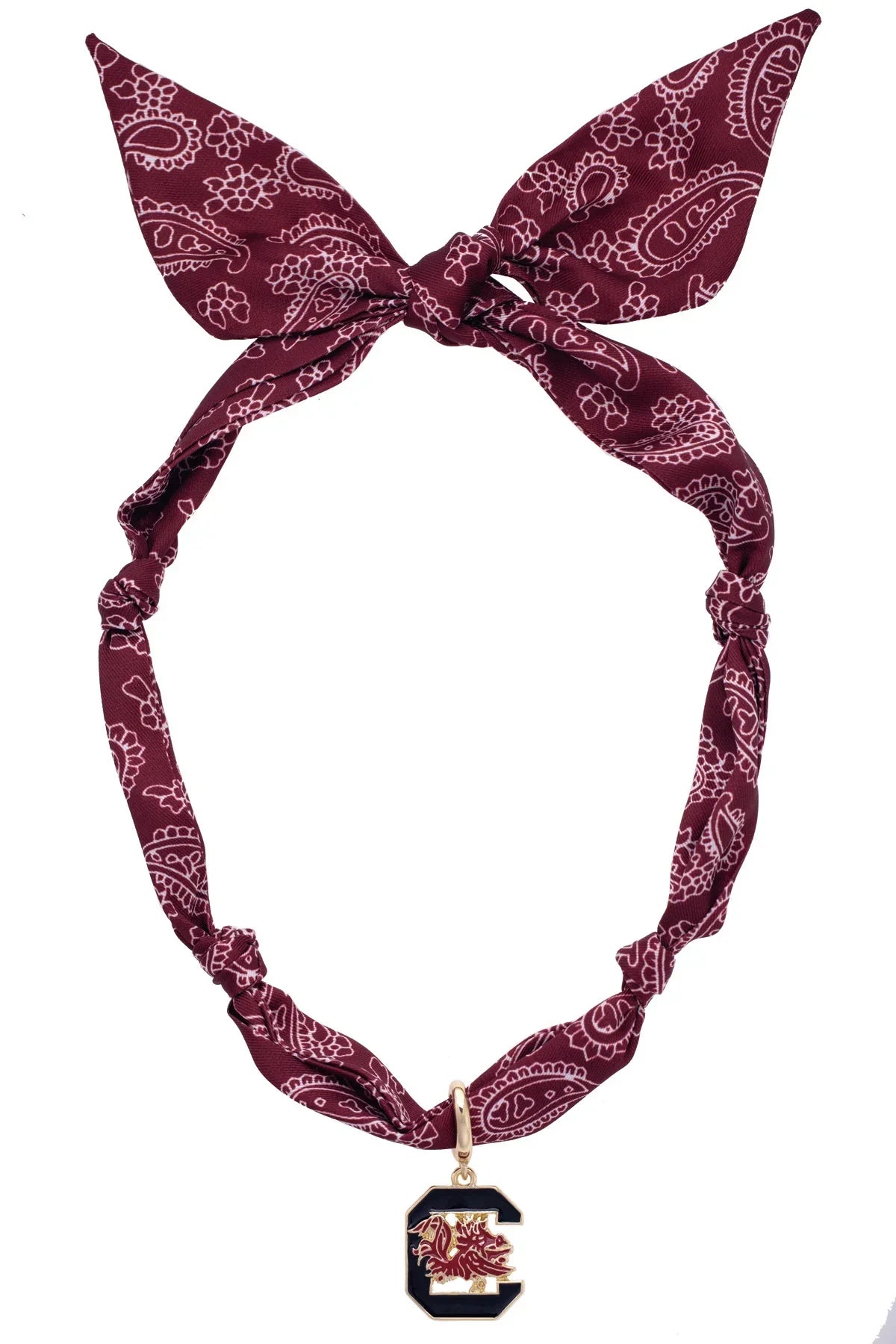 Carolina Gamecocks Scarf Necklace