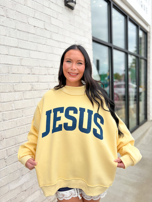 Jesus/God Is Good Mock Neck