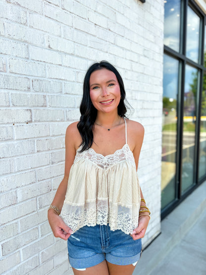 Fran Lace Tank Top