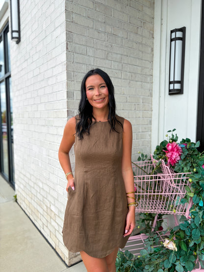 Kinley Solid Mini Dress