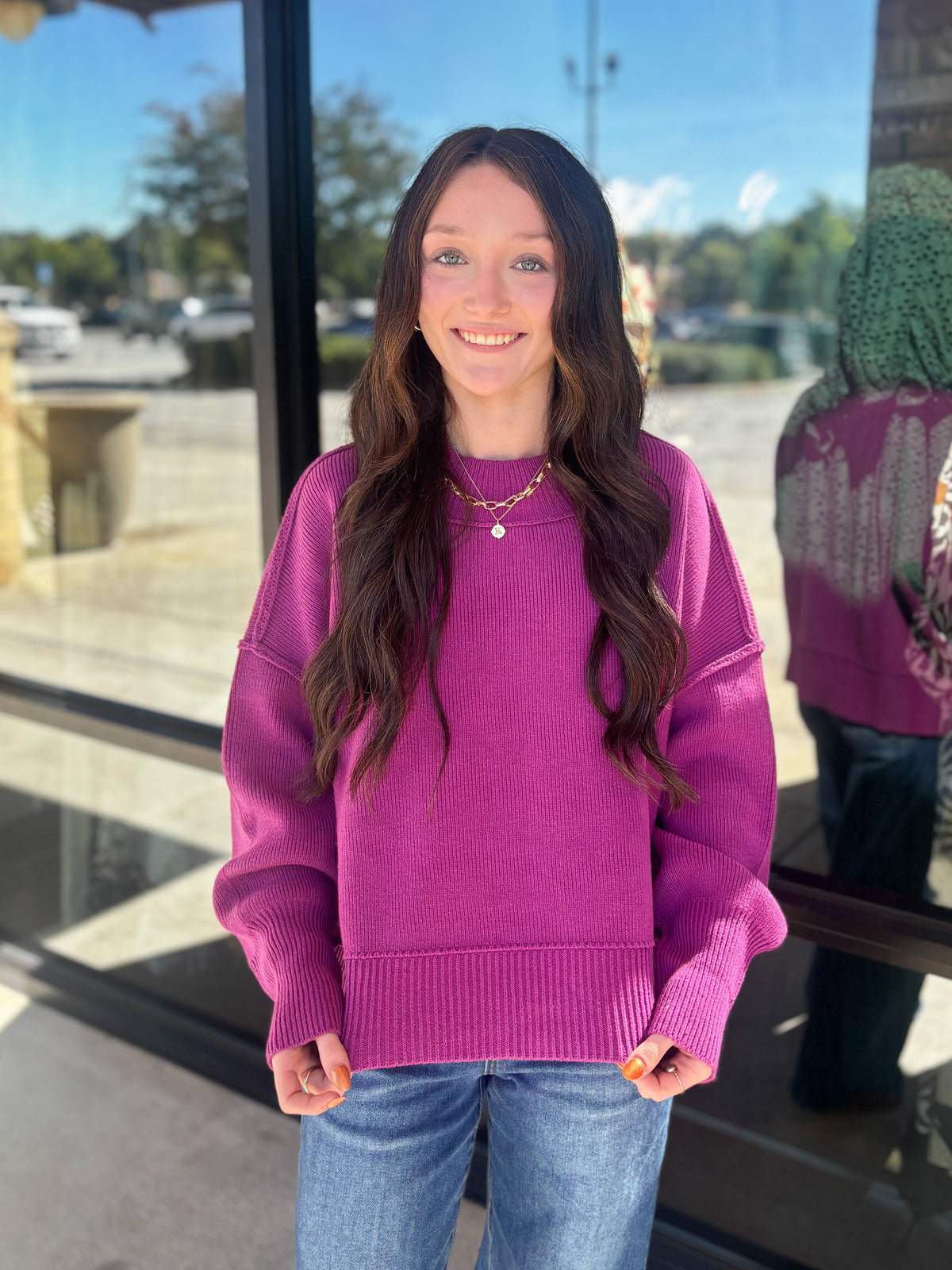 Sophia Ribbed Sweater