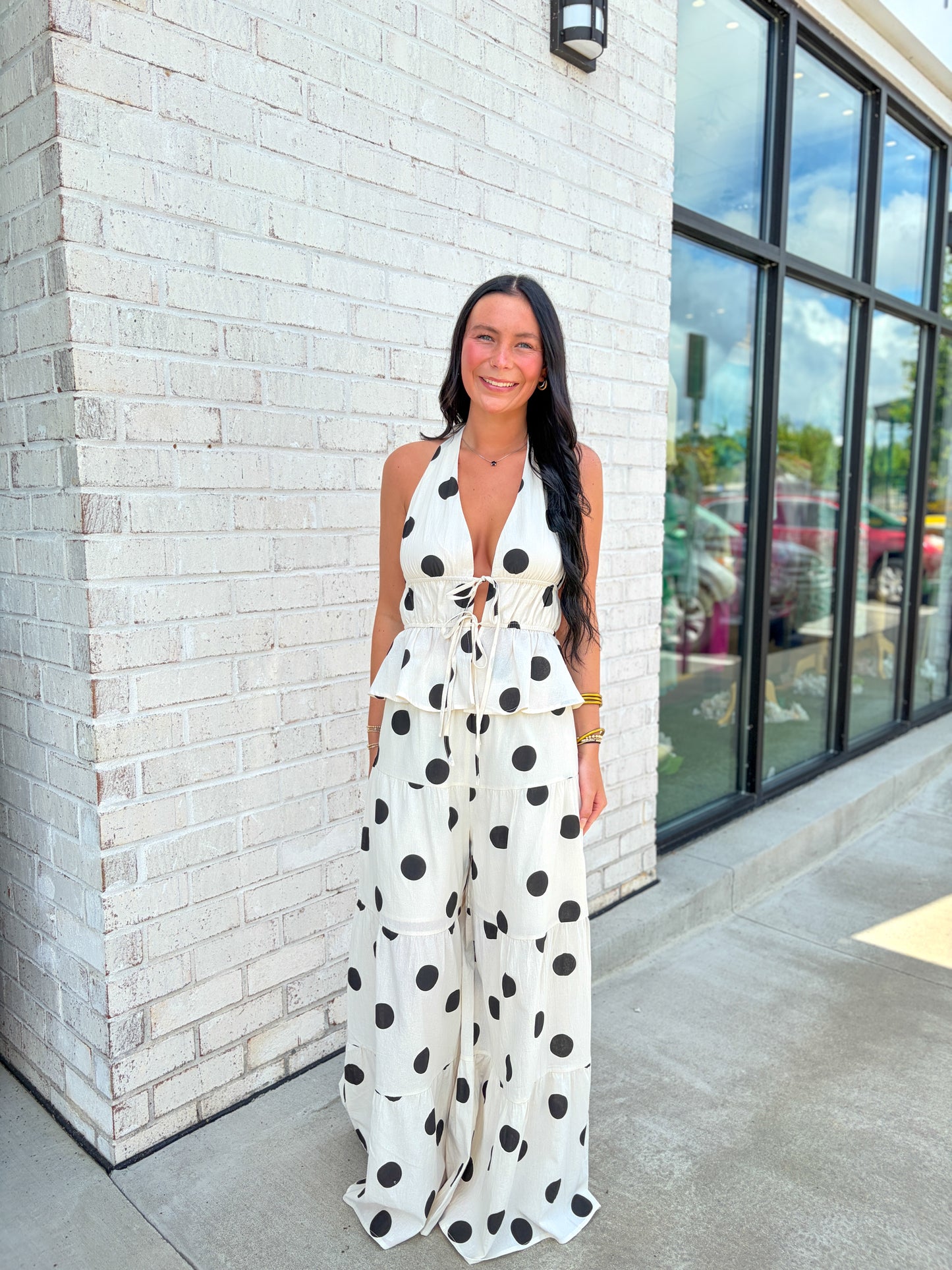 Olivia Polka Dot Set