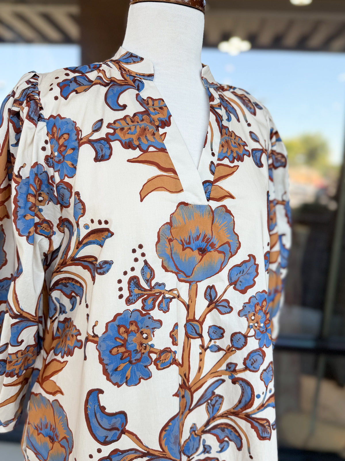 Cassia Printed Mini Dress