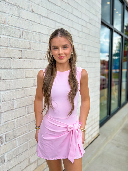 Front Tie Athletic Dress