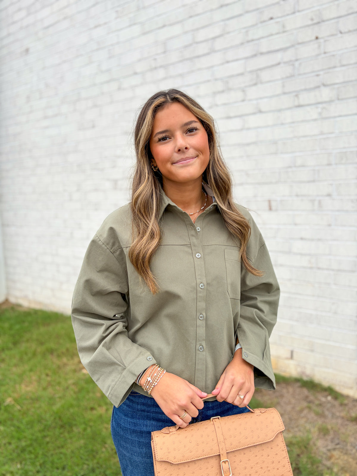 Romeo Button Down Top