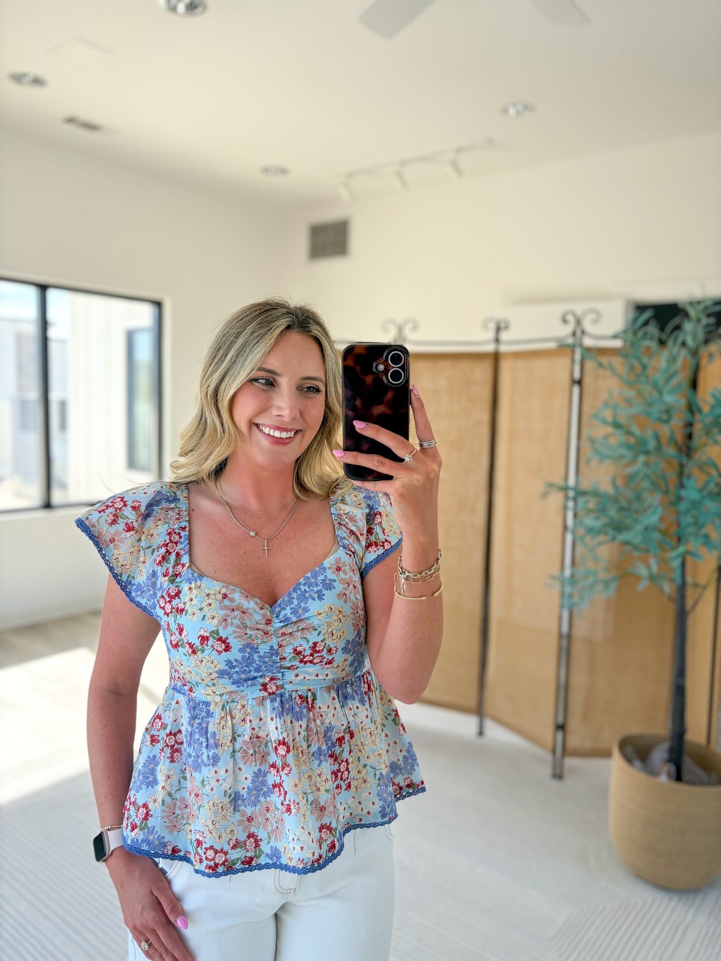 Katia Patterned Top