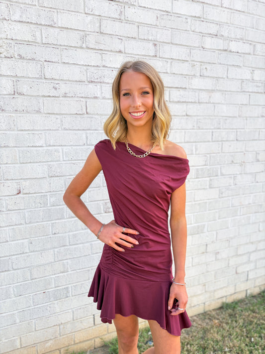 Romy Fitted Mini Dress