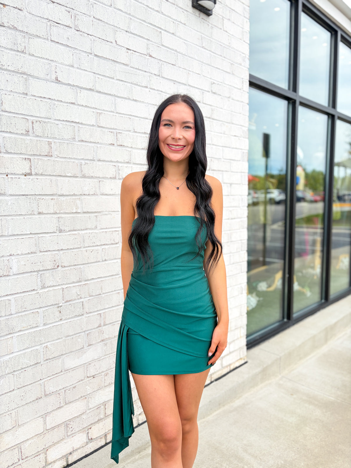 Abel Strapless Mini Dress