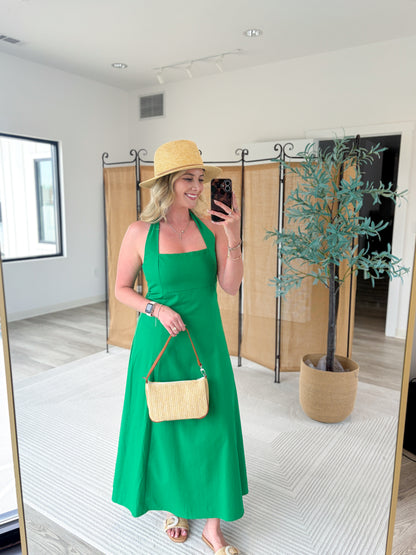 Tessa Linen Midi Dress