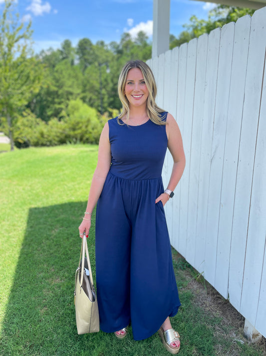 Lou Wide Leg Jumpsuit