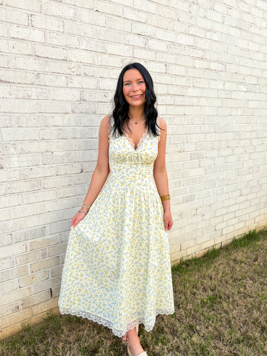 Susanna Floral Midi Dress