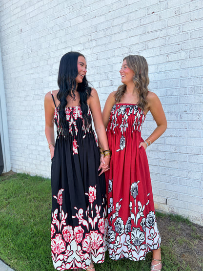 Beth Floral Maxi Dress