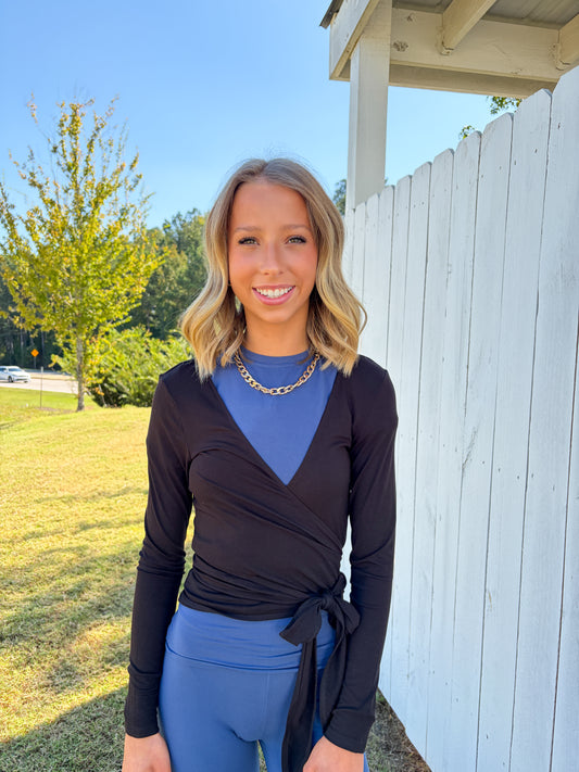 Wrap Athletic Top