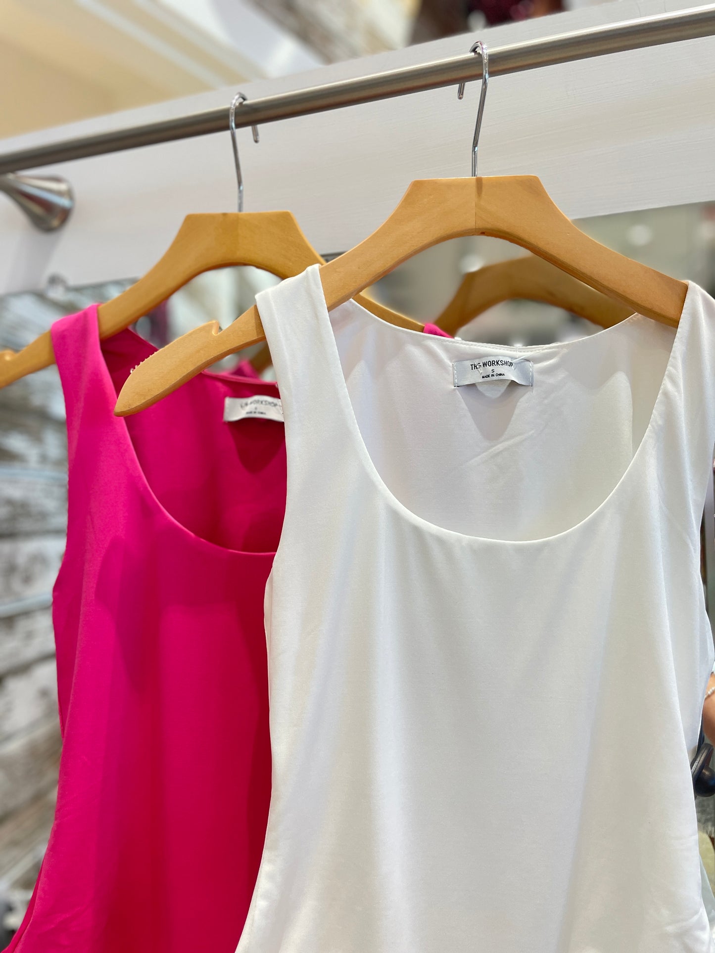 Double Lined Scoop Neck Bodysuit