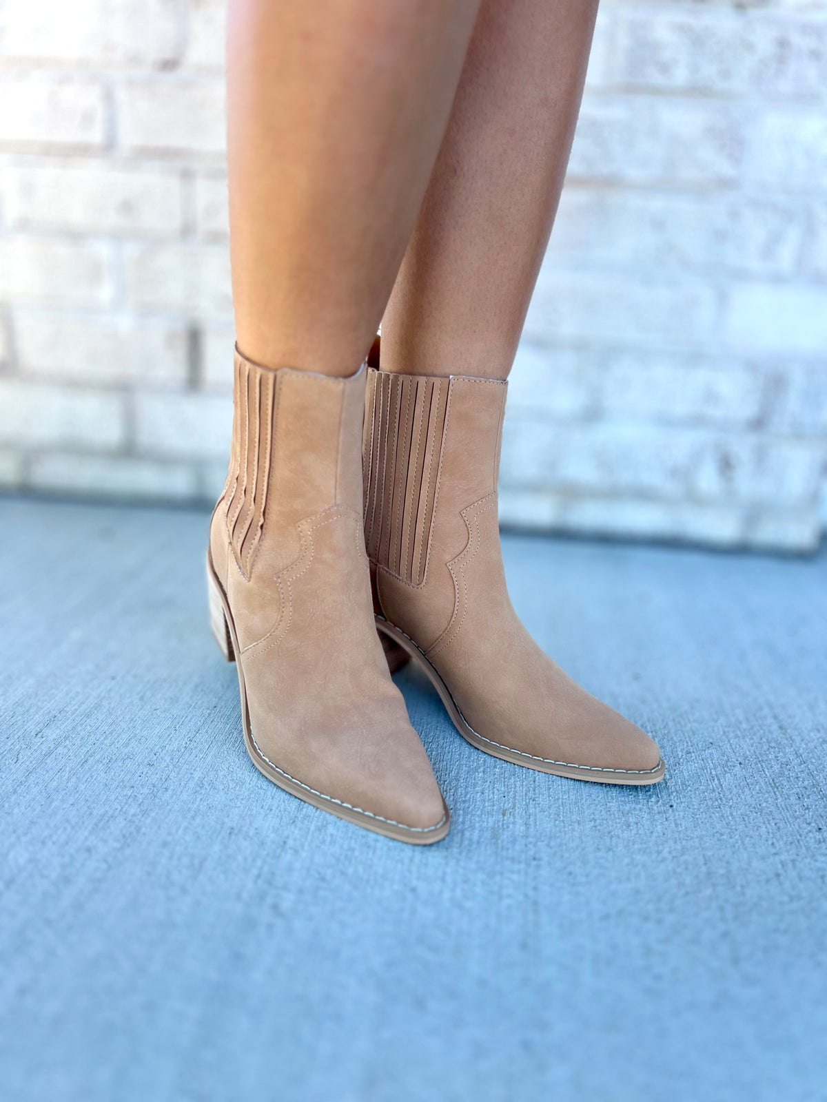 Addison Pointed-Toe Bootie